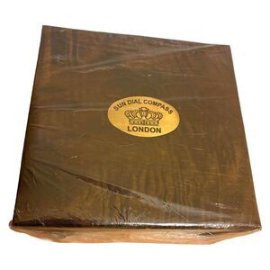 Brass Nautical Maritime Sun Dial Compass London